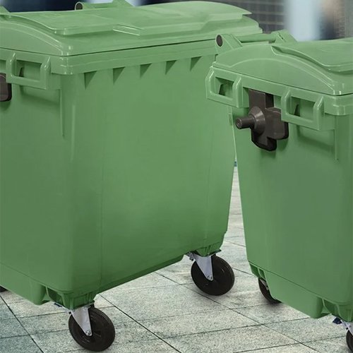 Containers with 4 wheel